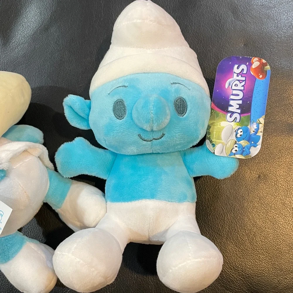 2005 Movie Smurfs 2 Smurf Plush Toys Smurfette - Picture 7 of 8